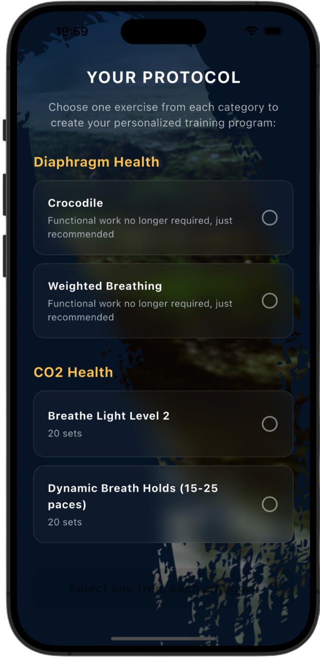 Personalized Training Plans